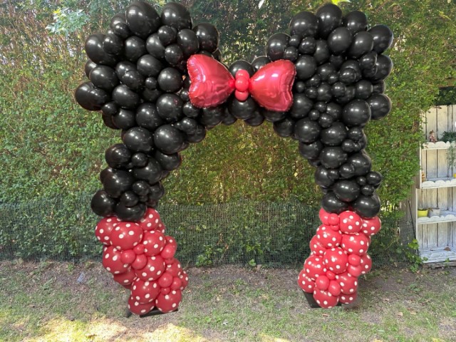 Minnie Mouse thema boog