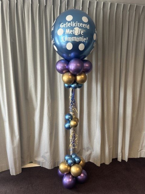 Communie ballonboeket